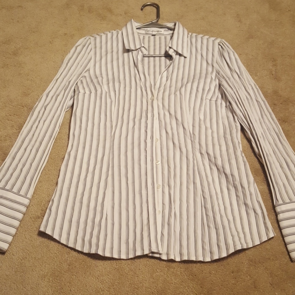 Express Botton Down Blouse